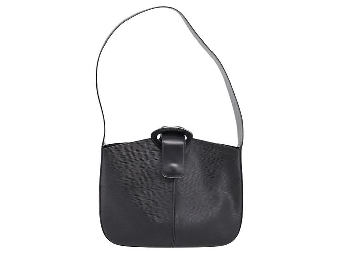 LOUIS VUITTON Borsa a tracolla Epi Revli Black M52162 LV Auth bs36414 Nero - vista 13