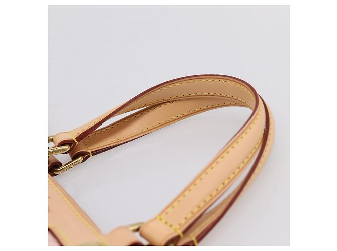 Borsa LOUIS VUITTON Monogram Vernis Blair MM Rose Velur M91588 LV Auth 196811V - vista 14