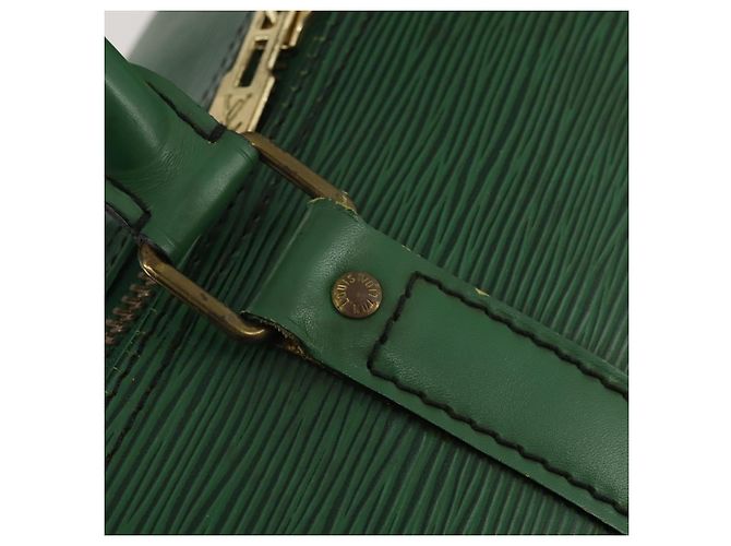 LOUIS VUITTON Epi Keepall 50 Boston Bag Green M42964 LV Auth ar14144 Verde - vista 18