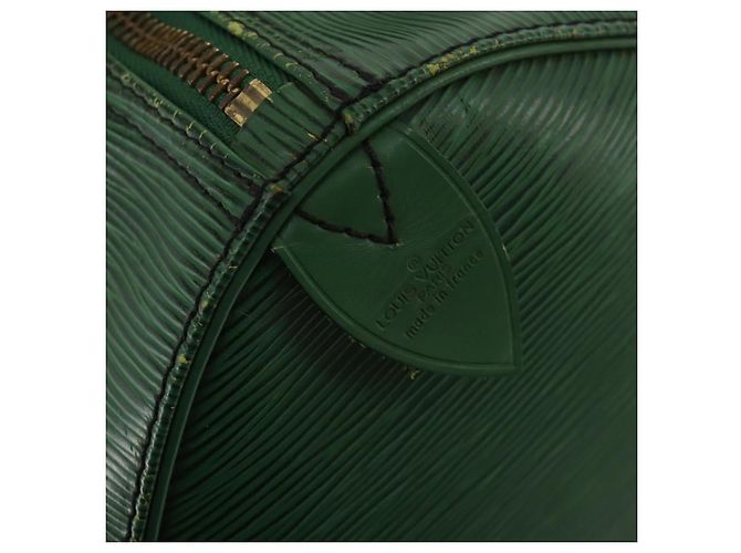 LOUIS VUITTON Epi Keepall 50 Boston Bag Green M42964 LV Auth ar14144 Verde - vista 19