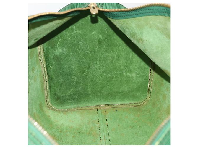 LOUIS VUITTON Epi Keepall 50 Boston Bag Green M42964 LV Auth ar14144 Verde - vista 21