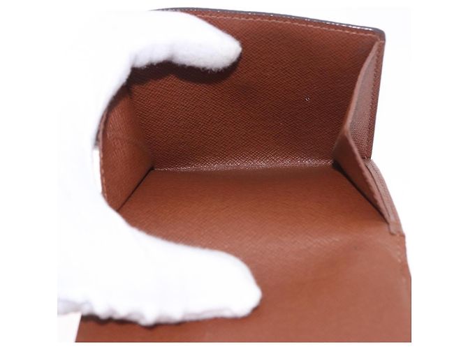 LOUIS VUITTON Monogram Porte Monnaie Billet Cartes Crédit M61652 Auth 194470A Monogramma - vista 11