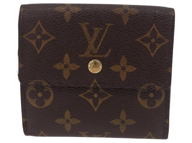 LOUIS VUITTON Monogram Porte Monnaie Billet Cartes Crédit M61652 Auth 194470A Monogramma - vista 13