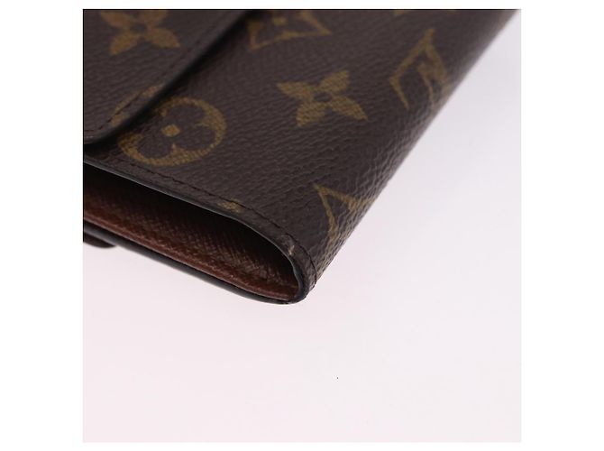LOUIS VUITTON Monogram Porte Monnaie Billet Cartes Crédit M61652 Auth 194470A Monogramma - vista 15