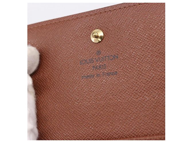 LOUIS VUITTON Monogram Porte Monnaie Billet Cartes Crédit M61652 Auth 194470A Monogramma - vista 17