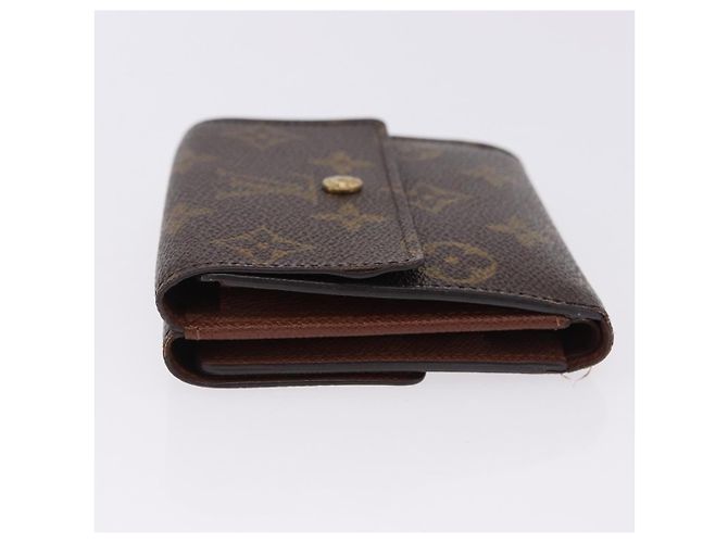 LOUIS VUITTON Monogram Porte Monnaie Billet Cartes Crédit M61652 Auth 194470A Monogramma - vista 4