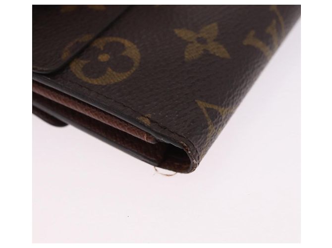 LOUIS VUITTON Monogram Porte Monnaie Billet Cartes Crédit M61652 Auth 194470A Monogramma - vista 7