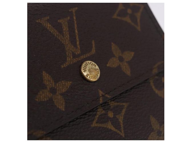 LOUIS VUITTON Monogram Porte Monnaie Billet Cartes Crédit M61652 Auth 194470A Monogramma - vista 8