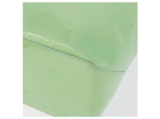 Borsa a mano LOUIS VUITTON Monogram Vernis Reade MM Peppermint M91305 LV Auth 195051 Verde - vista 17