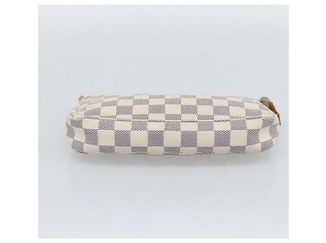 LOUIS VUITTON Damier Azur Pochette Accessoires Pouch N51986 LV Auth 196222 - vista 6