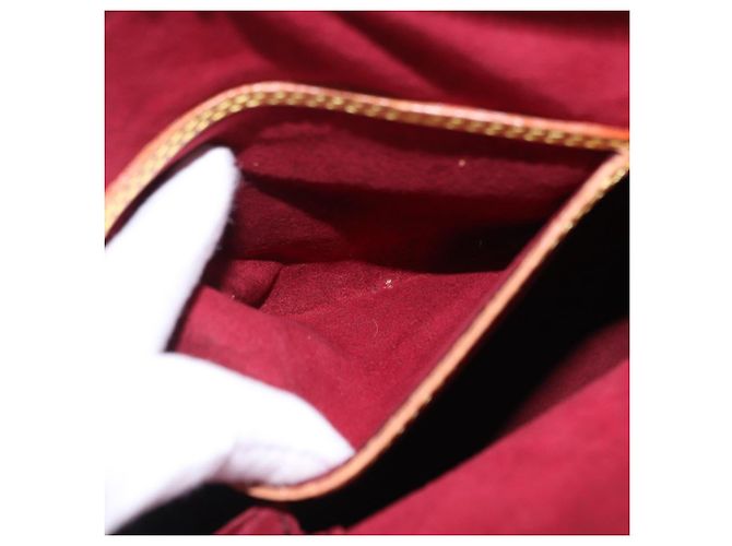 Borsa a mano LOUIS VUITTON Monogram Multicolor Alma White M92647 LV Auth ka5645V Bianco - vista 22