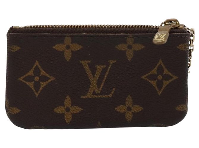 LOUIS VUITTON Monogram Pochette Cles Coin Purse M60033 LV Auth 180958 Monograma - vista 2