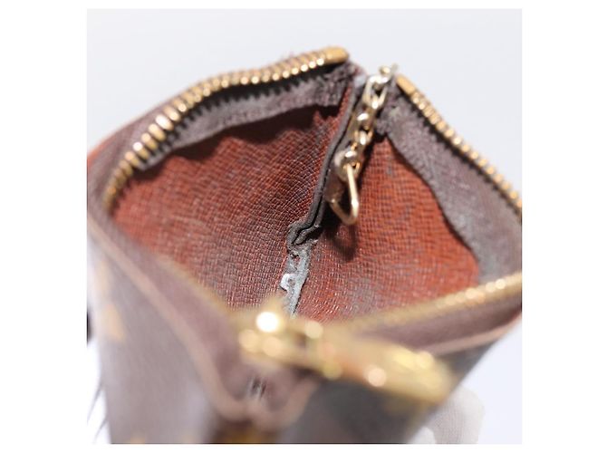LOUIS VUITTON Monogram Pochette Cles Coin Purse M60033 LV Auth 180958 Monograma - vista 20