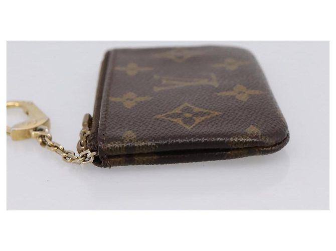 LOUIS VUITTON Monogram Pochette Cles Coin Purse M60033 LV Auth 180958 Monograma - vista 3