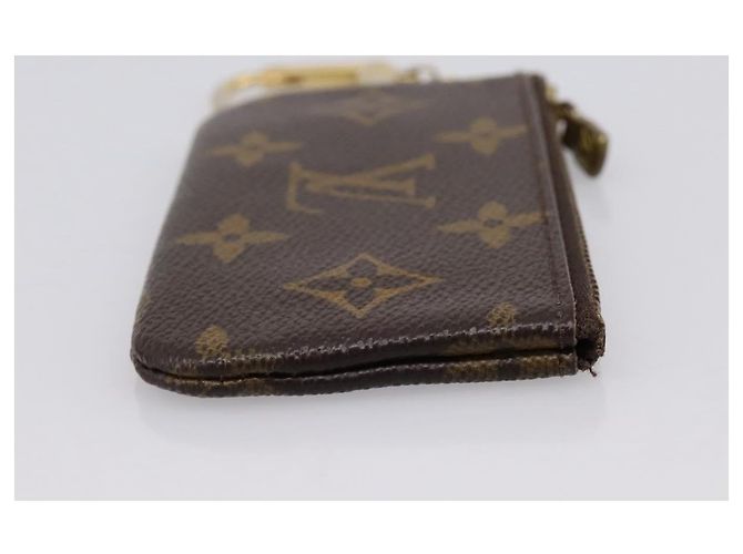 LOUIS VUITTON Monogram Pochette Cles Coin Purse M60033 LV Auth 180958 Monograma - vista 4