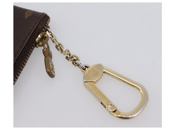 LOUIS VUITTON Monogram Pochette Cles Coin Purse M60033 LV Auth 180958 Monograma - vista 7