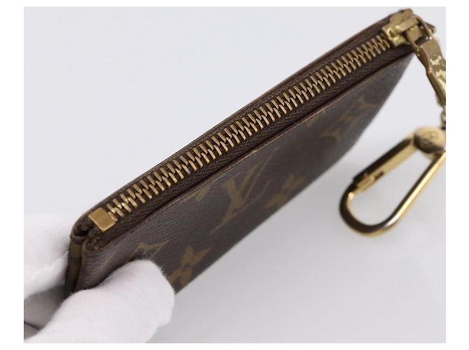 LOUIS VUITTON Monogram Pochette Cles Coin Purse M60033 LV Auth 180958 Monograma - vista 8