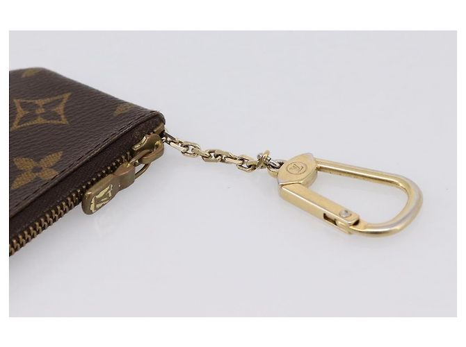 LOUIS VUITTON Monogram Pochette Cles Coin Purse M60033 LV Auth 180958 Monograma - vista 9