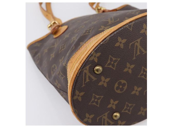 LOUIS VUITTON Monogram Bucket PM Shoulder Bag M42238 LV Auth ka5644 Monogramma - vista 16