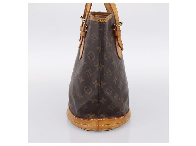LOUIS VUITTON Monogram Bucket PM Shoulder Bag M42238 LV Auth ka5644 Monogramma - vista 4
