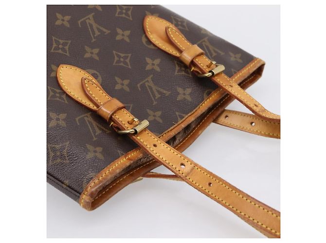 LOUIS VUITTON Monogram Bucket PM Shoulder Bag M42238 LV Auth ka5644 Monogramma - vista 6