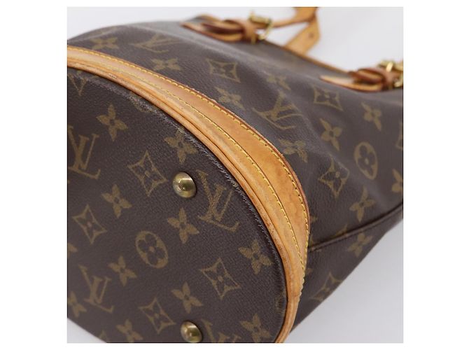 LOUIS VUITTON Monogram Bucket PM Shoulder Bag M42238 LV Auth ka5644 Monogramma - vista 9
