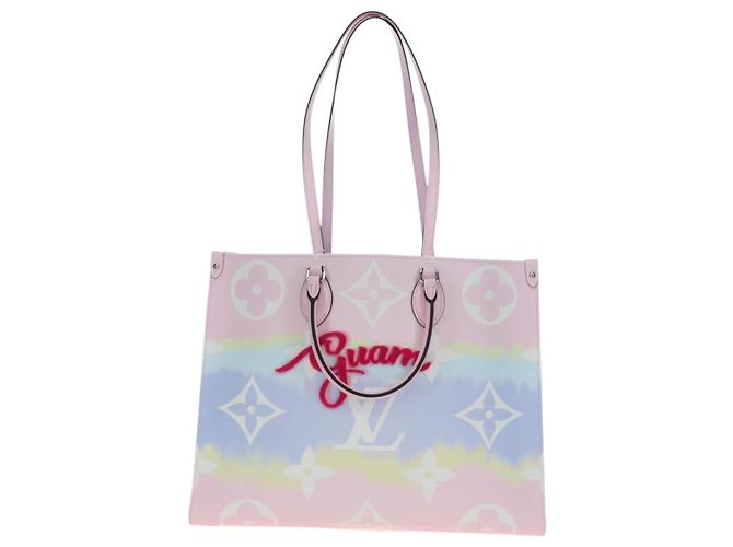 LOUIS VUITTON LV Escal Monogram On The Go Hawaii Limited M45119 Auth 192477SAM Rosa - vista 13
