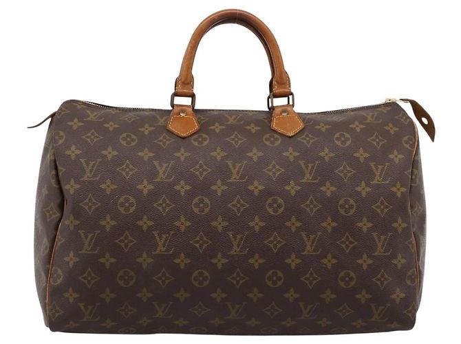 LOUIS VUITTON Monogram Speedy 40 Hand Bag M41522 LV Auth BA14471 Monogramma - vista 13