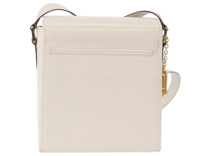 Borsa a tracolla SAINT LAURENT in pelle Ivory Gold Auth ka5691A D'oro Crudo - vista 2