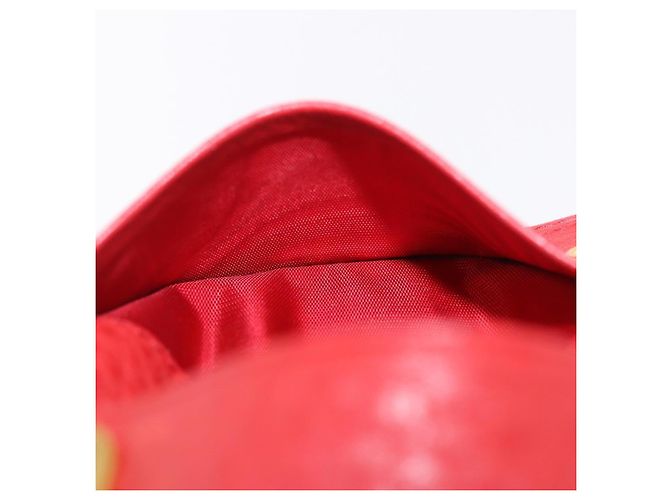 Portallaves PRADA de piel Vittero Dino Rojo Auth 195914A Roja - vista 10