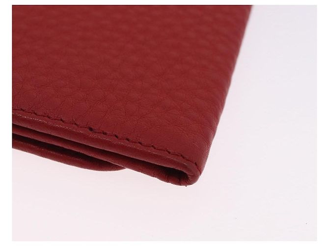 Portallaves PRADA de piel Vittero Dino Rojo Auth 195914A Roja - vista 15