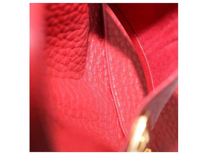 Portallaves PRADA de piel Vittero Dino Rojo Auth 195914A Roja - vista 20