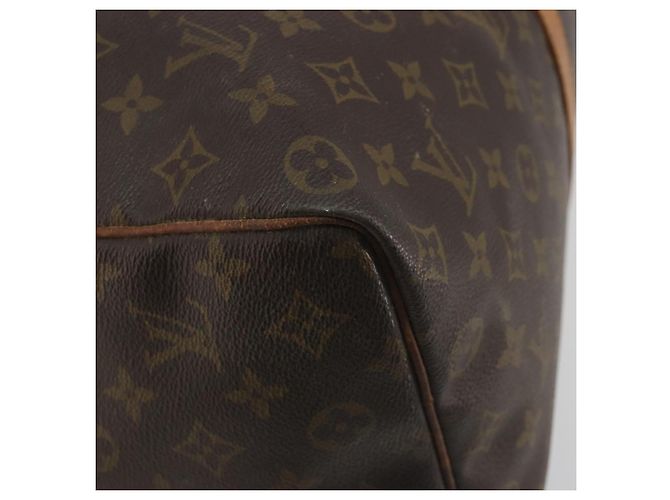 LOUIS VUITTON Monogram Keepall 50 Boston Bag M41426 LV Auth 192004 Monogramma - vista 14