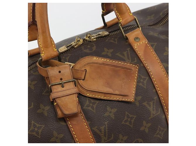 LOUIS VUITTON Monogram Keepall 50 Boston Bag M41426 LV Auth 192004 Monogramma - vista 17