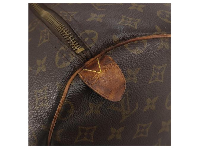 LOUIS VUITTON Monogram Keepall 50 Boston Bag M41426 LV Auth 192004 Monogramma - vista 18