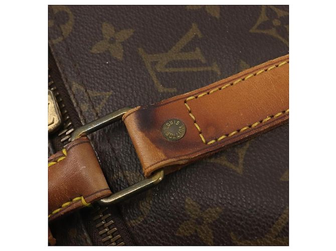 LOUIS VUITTON Monogram Keepall 50 Boston Bag M41426 LV Auth 192004 Monogramma - vista 19