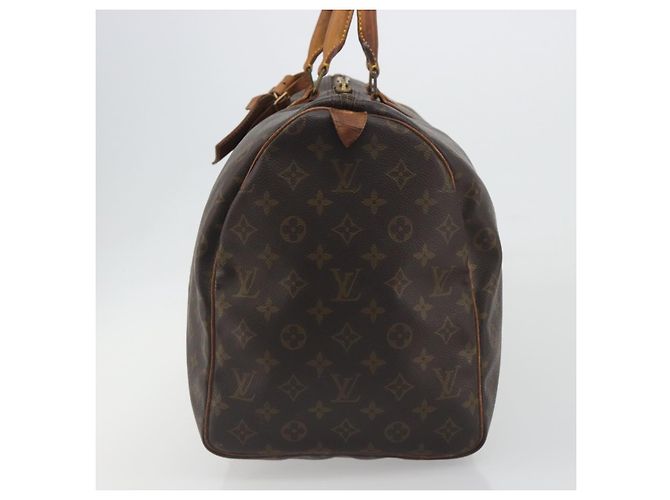LOUIS VUITTON Monogram Keepall 50 Boston Bag M41426 LV Auth 192004 Monogramma - vista 3