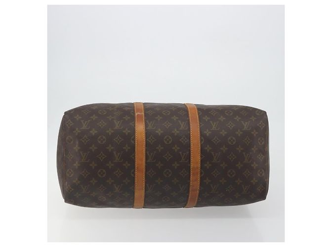 LOUIS VUITTON Monogram Keepall 50 Boston Bag M41426 LV Auth 192004 Monogramma - vista 5