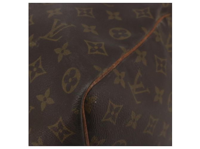 LOUIS VUITTON Monogram Keepall 50 Boston Bag M41426 LV Auth 192004 Monogramma - vista 9