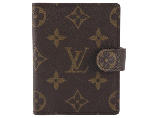 LOUIS VUITTON Monogram Agenda Mini Day Planner Cover R20007 LV Auth 195939 Monogramm - Ansicht 13