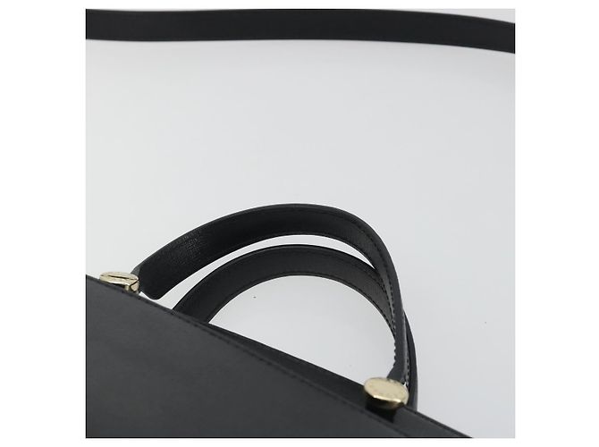 Borsa a mano FURLA in pelle 2way Nero Tono Oro Auth 196110A - vista 14