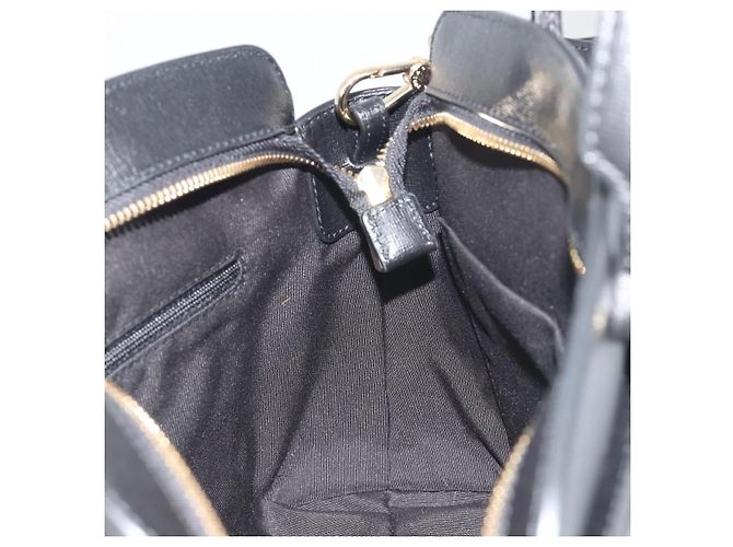 Borsa a mano FURLA in pelle 2way Nero Tono Oro Auth 196110A - vista 21