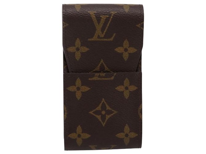 LOUIS VUITTON Monogram Etui Cigarette Case M63024 LV Auth 183509A Monograma - vista 13