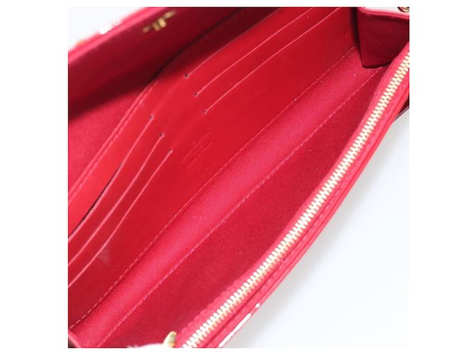 LOUIS VUITTON Monogram Vernis Sunset Bluebird Pomme D'amour M93543 Auth 195089 Rosso - vista 11