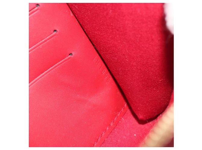 LOUIS VUITTON Monogram Vernis Sunset Bluebird Pomme D'amour M93543 Auth 195089 Rosso - vista 12