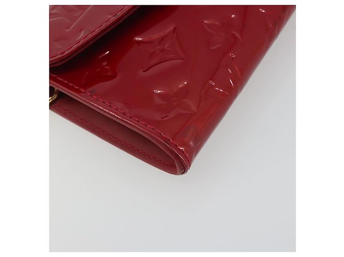 LOUIS VUITTON Monogram Vernis Sunset Bluebird Pomme D'amour M93543 Auth 195089 Rosso - vista 16