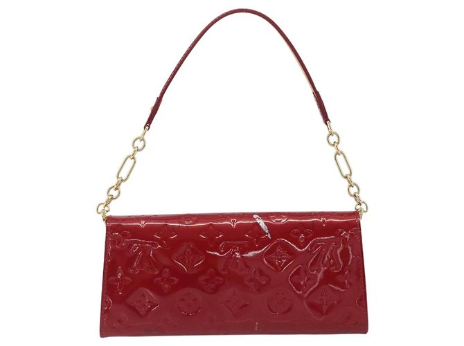 LOUIS VUITTON Monogram Vernis Sunset Bluebird Pomme D'amour M93543 Auth 195089 Rosso - vista 2