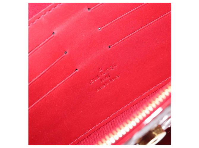 LOUIS VUITTON Monogram Vernis Sunset Bluebird Pomme D'amour M93543 Auth 195089 Rosso - vista 21