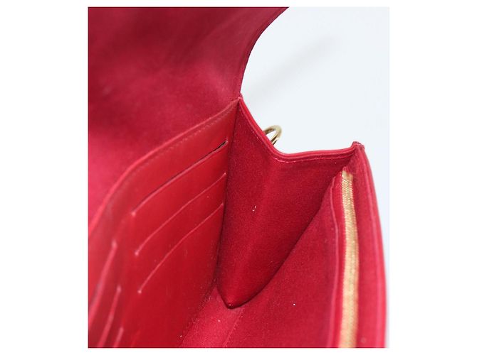 LOUIS VUITTON Monogram Vernis Sunset Bluebird Pomme D'amour M93543 Auth 195089 Rosso - vista 22