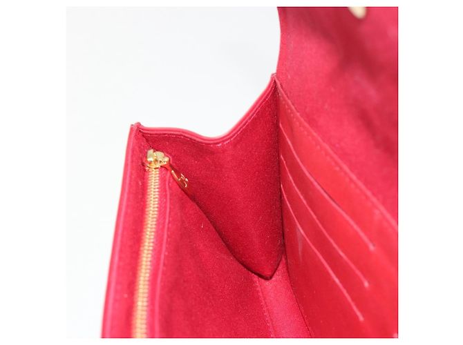 LOUIS VUITTON Monogram Vernis Sunset Bluebird Pomme D'amour M93543 Auth 195089 Rosso - vista 23